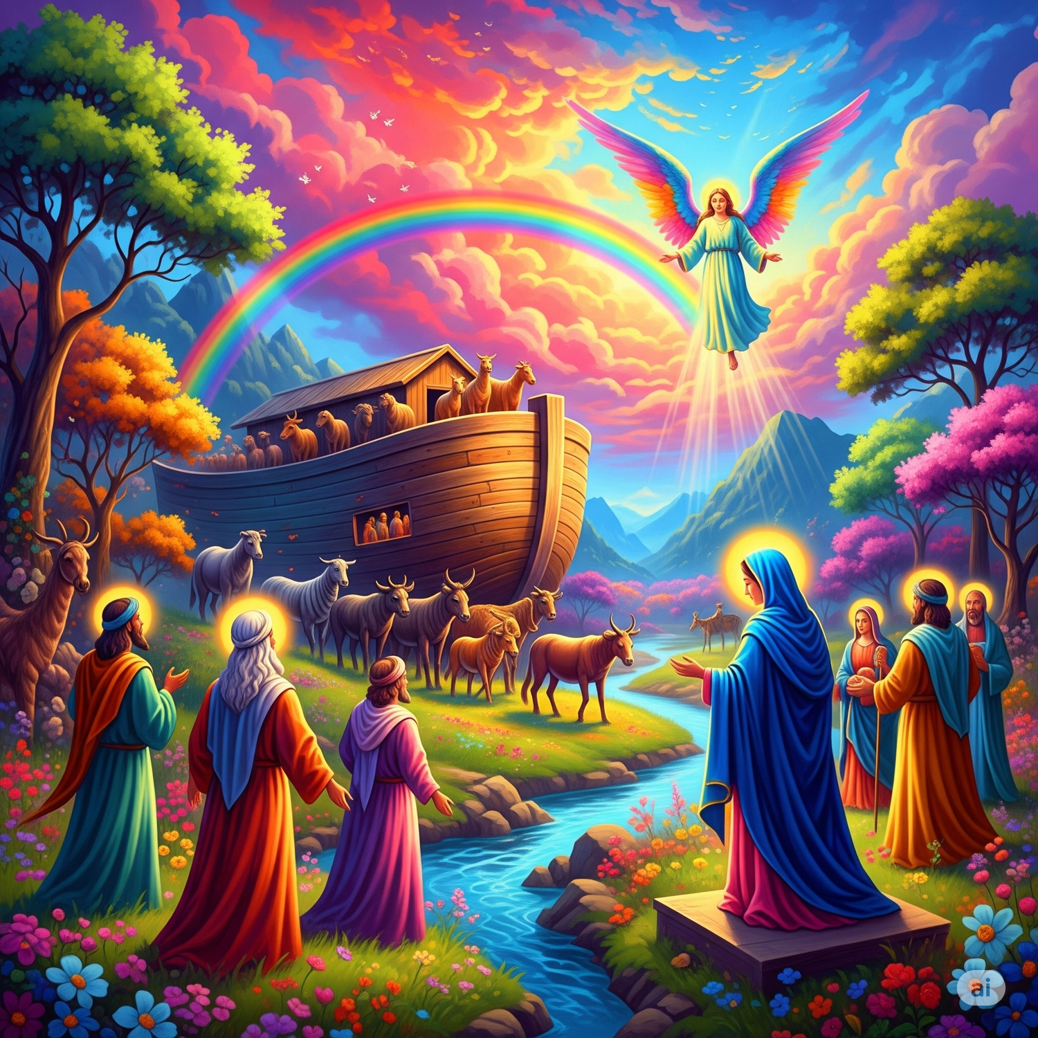 Biblical Art Posters Large inctant download DIY Best sellers 60x90cm multi packs too