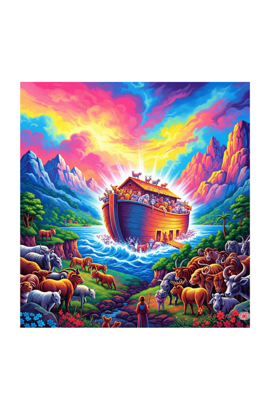Poster Print your own Large 60*90cm Poster Biblical Theme Artwork 1 (instant download)