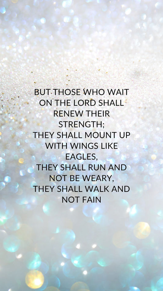 7 Days Phone Wallpaper Inspirational bible quotes (sparkle design ) (instant download)
